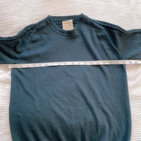 WOOYOUNGMI Deep Teal Wool Sweater SIze Small - Picture 5 of 11